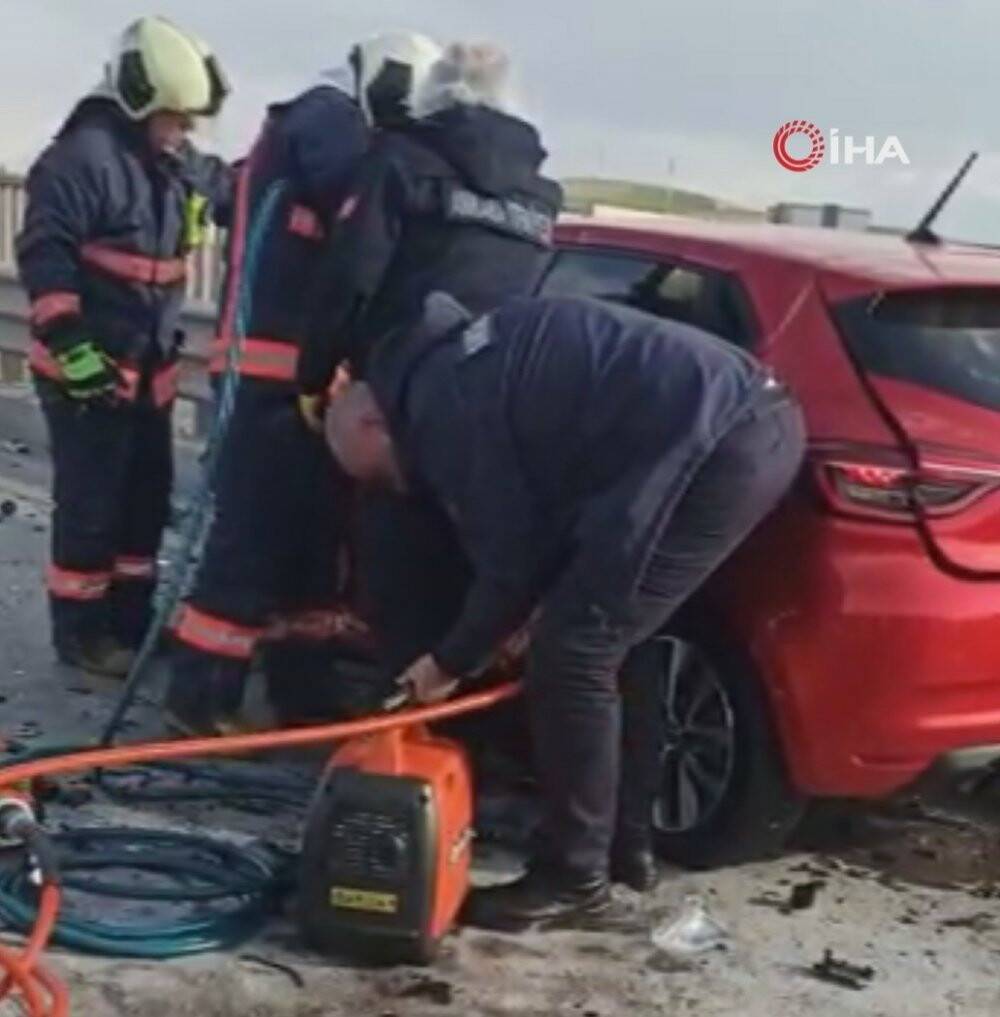 Başkent’te iki ayrı kaza: 1 ölü, 8 yaralı