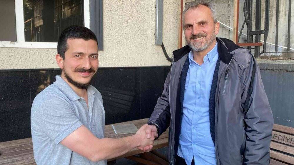 İstanbul’da insanlık örneği kamerada