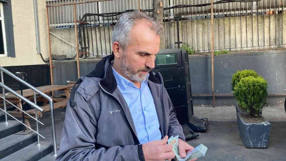 İstanbul’da insanlık örneği kamerada