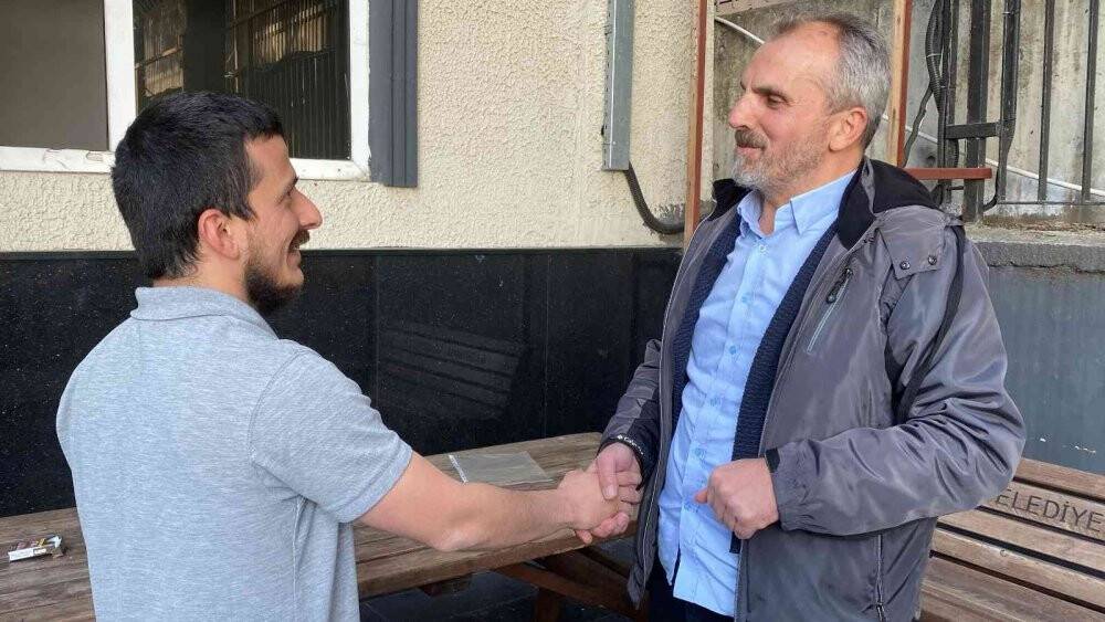 İstanbul’da insanlık örneği kamerada