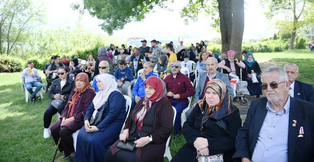Özel bireyler bahar şenliğinde eğlendi