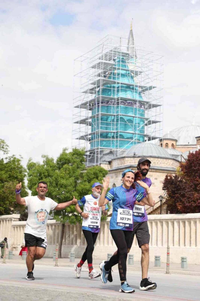 Konya’da yarı maraton coşkusu