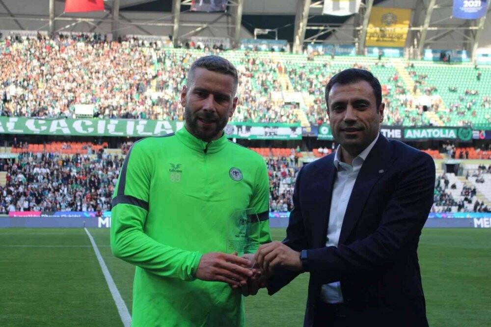 Skubic, Konyaspor formasıyla 254. maçına çıktı