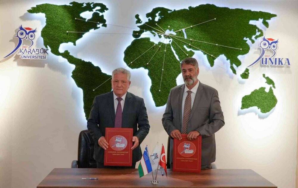 Namangan Üniversitesi KBÜ ile akademik iş birliği protokolü imzaladı