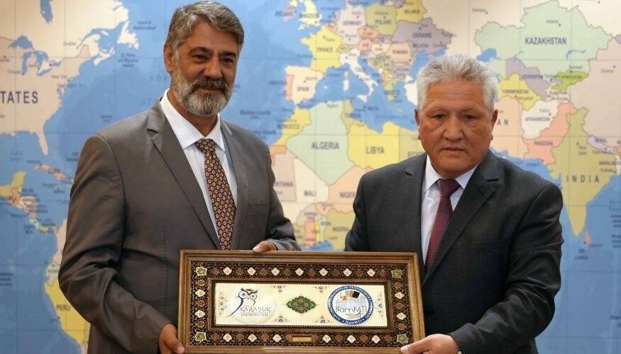 Namangan Üniversitesi KBÜ ile akademik iş birliği protokolü imzaladı