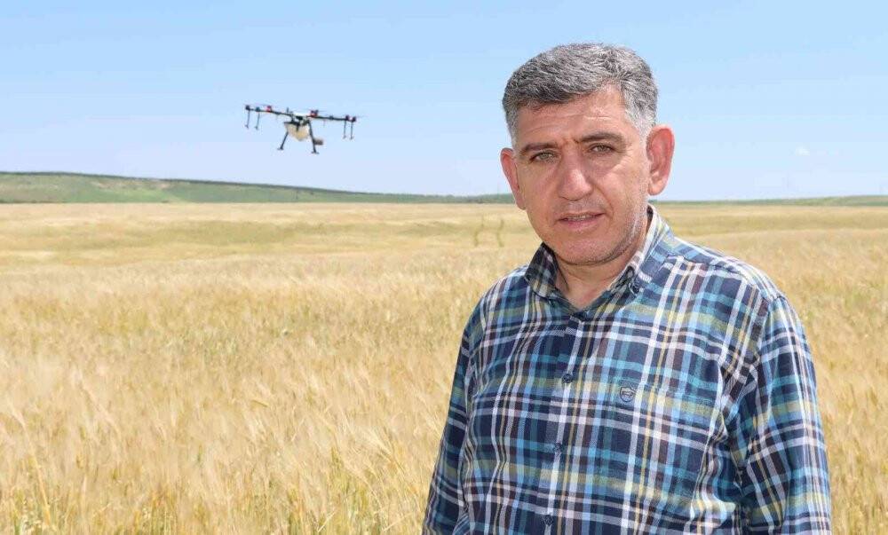 Dron teknolojisi çiftçiye kazandırıyor