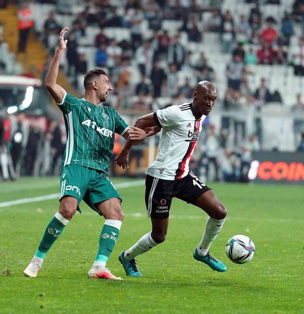 Spor Toto Süper Lig: Beşiktaş: 1 - İH Konyaspor: 1 (Maç sonucu)