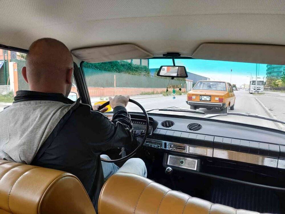 Çocukluk hayali 1975 model Murat 124'ü 280 bin TL'den satışa çıkardı