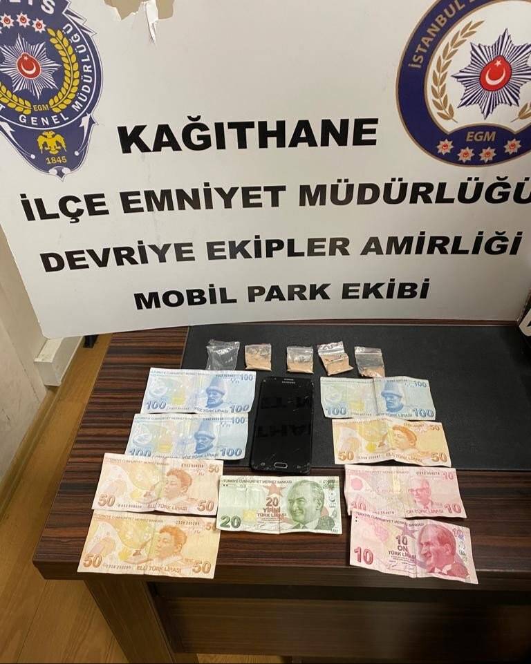 İstanbul’da klavye altından uyuşturucu ticareti kamerada