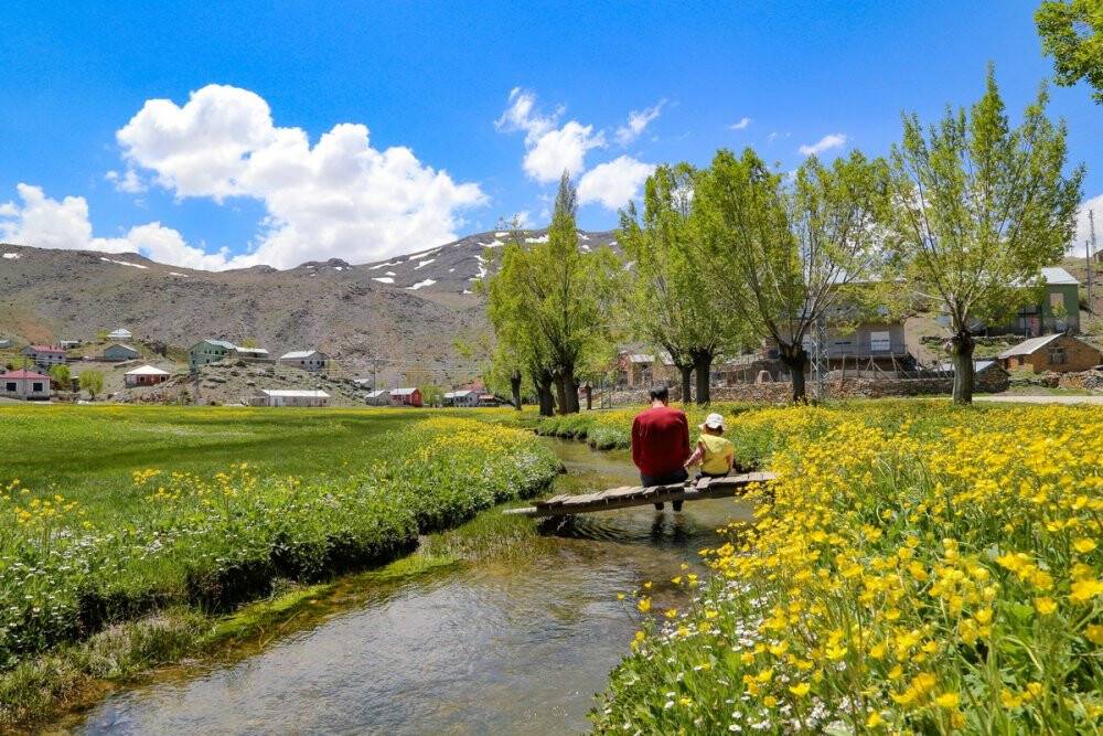 Toros Dağlarındaki yaylalar baharın tüm güzelliklerini sunuyor