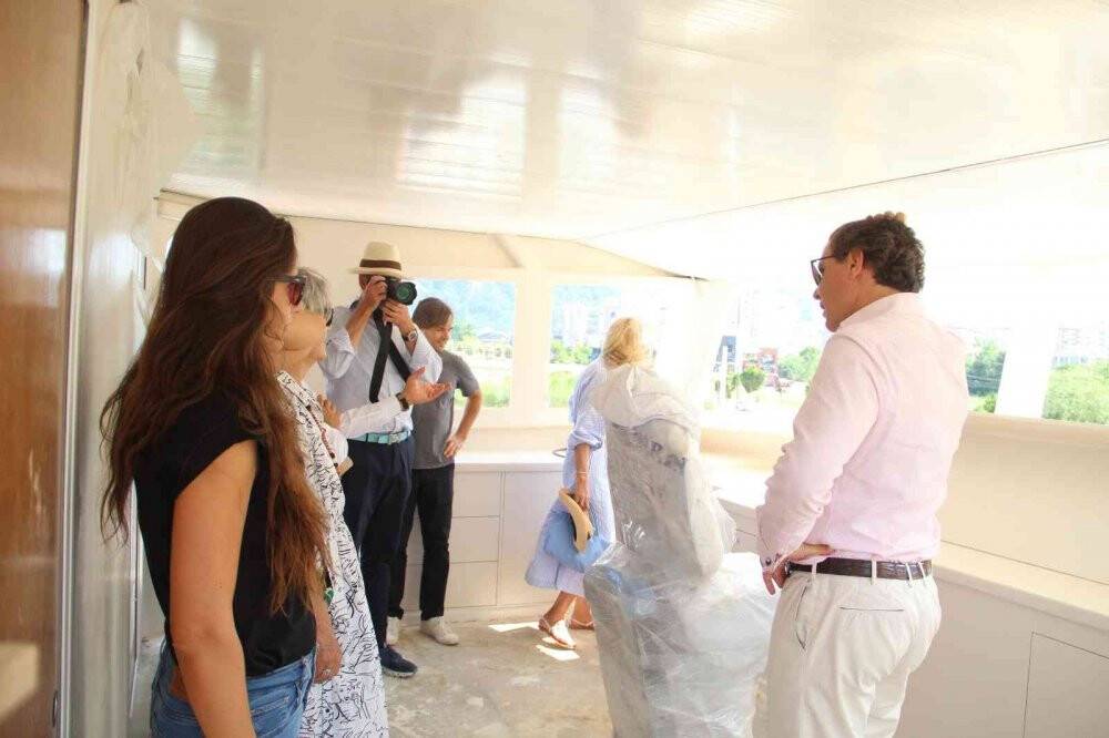 Türkiye’nin en büyük su altı arkeolojisi araştırma gemisi suya iniyor