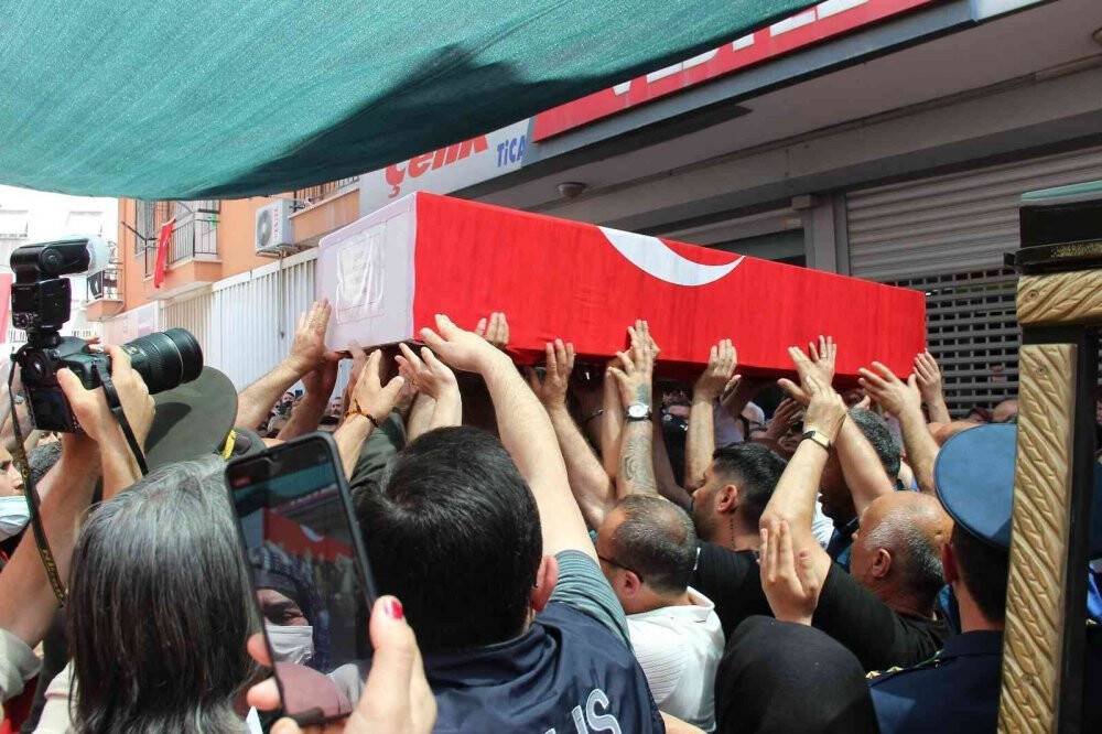 Şehit annesinden evladına acı dolu veda