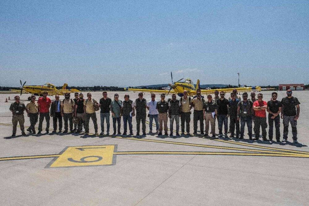 Yangın söndürme uçakları İzmir’e geldi