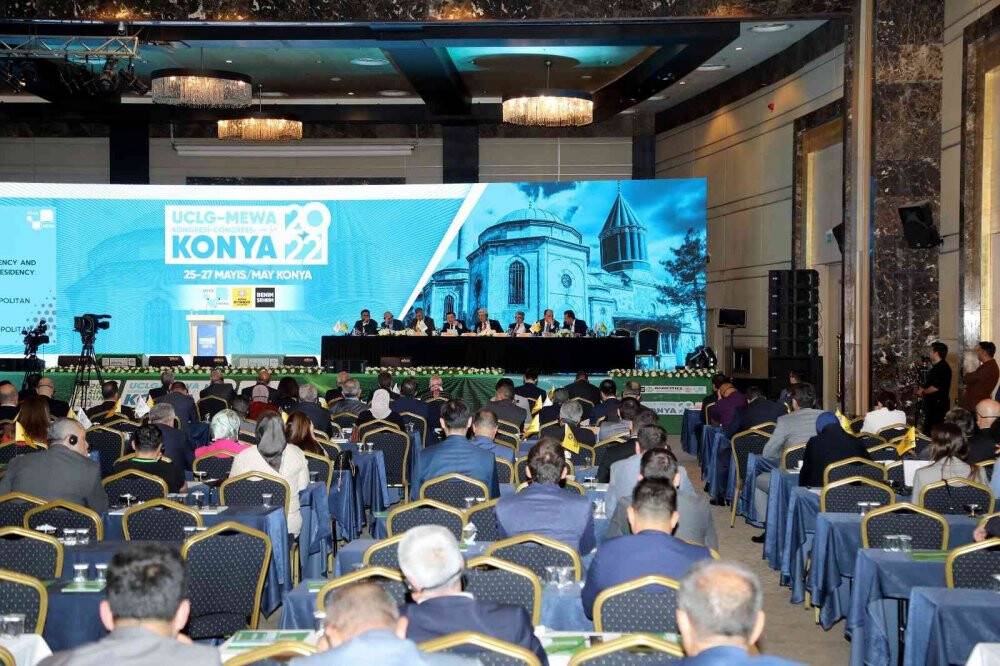 UCLG-MEWA Genel Kurulu Konya Büyükşehir ev sahipliğinde yapıldı