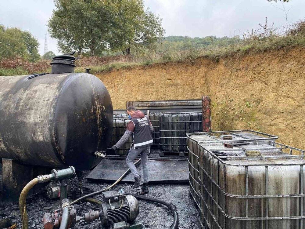 108 bin litre karışımlı akaryakıt ele geçirildi