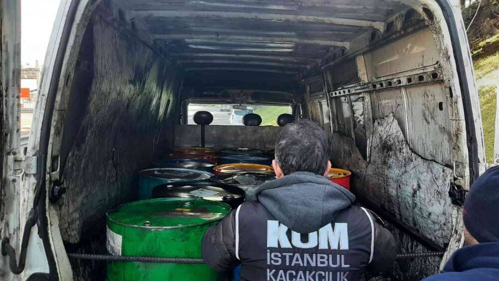 108 bin litre karışımlı akaryakıt ele geçirildi