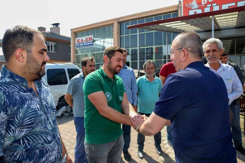 Başkan Kavuş, Çalışan Gençlik Meclisiyle birlikte sanayi esnafıyla buluştu