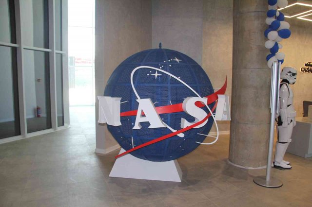 Cumhurbaşkanının açıklamalarından sonra NASA uzay sergisine yoğun ilgi