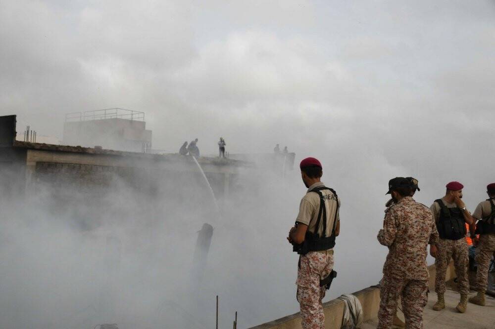 Pakistan’da kimya fabrikasında yangın çıktı