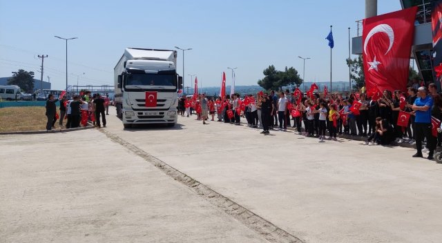 Cumhurbaşkanlığı ’Spor Aşkı Engel Tanımaz’ tırı Tekirdağ’da