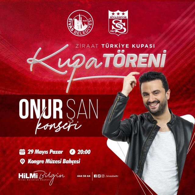 Sivasspor için kupa töreni düzenlenecek