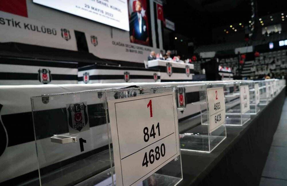 Beşiktaş Olağan Seçimli Genel Kurulu’nda oy verme işlemi başladı