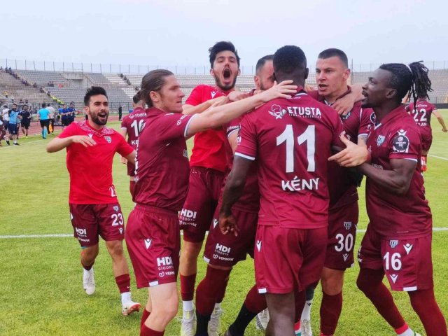 Spor Toto 1. Lig play-off: Bandırmaspor: 1 - Eyüpspor: 0 (Maç devam ediyor)