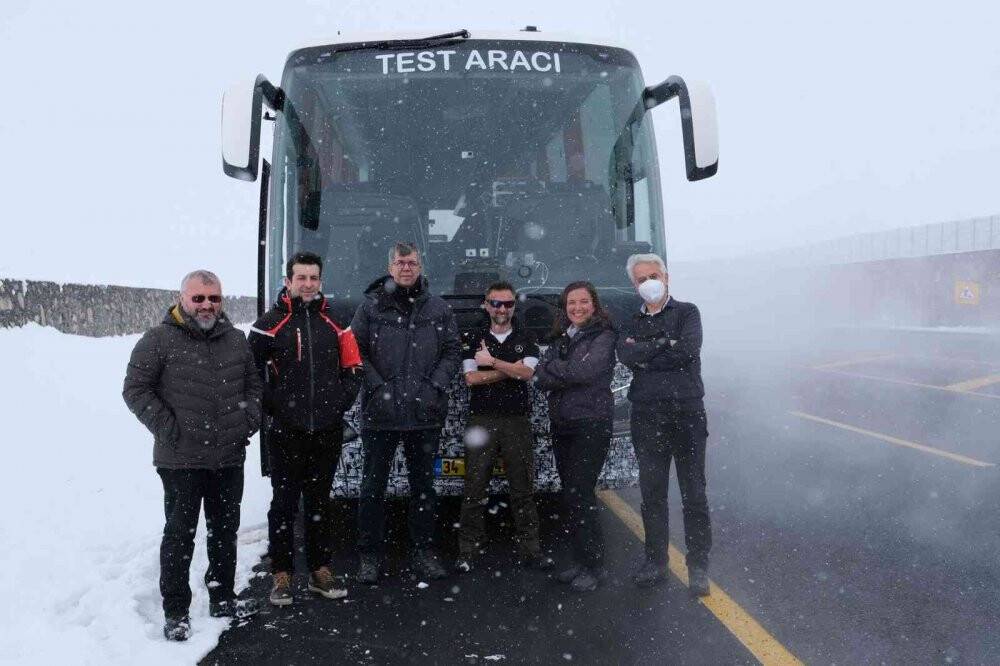 Tüm Mercedes-Benz otobüslerin yol testleri Türkiye’de gerçekleşiyor