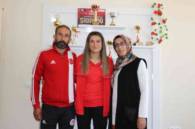 Hatice Akbaş gözünü olimpiyatlara dikti