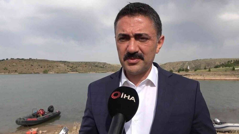 Baraj gölünde kaybolan genci arama çalışması sürüyor