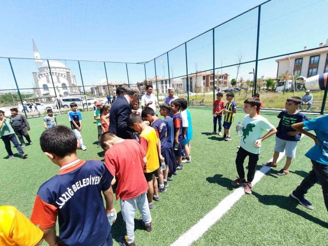 Yazıkonak Belediyesi sponsor oldu, öğrenciler futbol turnuvasıyla eğlendi