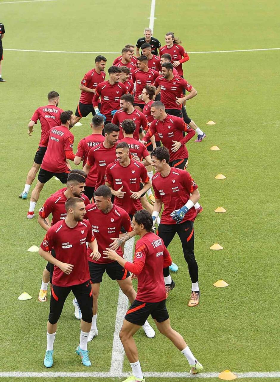 A Milli Takım, Faroe Adaları maçının hazırlıklarını tamamladı