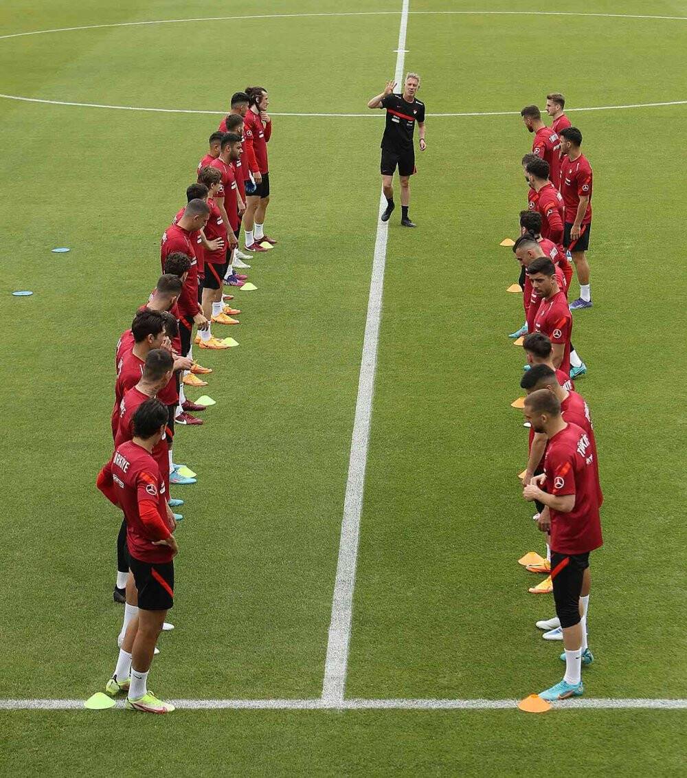 A Milli Takım, Faroe Adaları maçının hazırlıklarını tamamladı