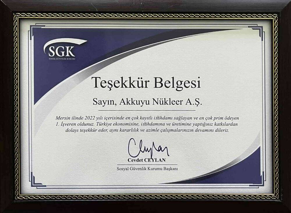 Akkuyu NGS, Mersin’in en büyük işvereni oldu