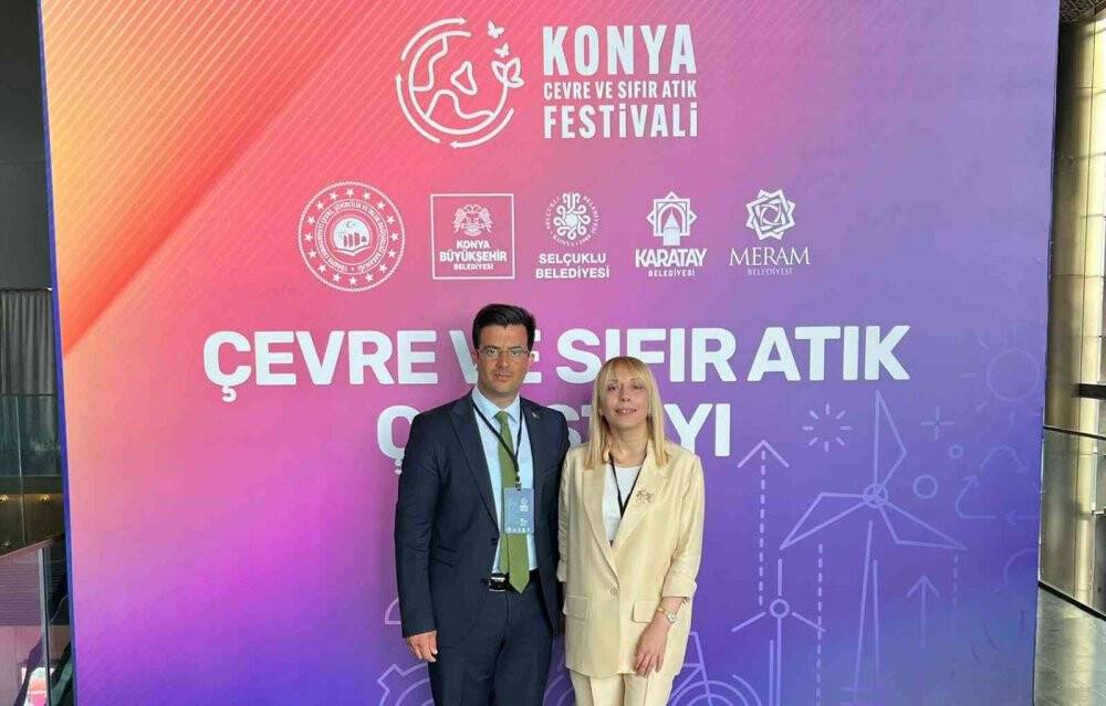 Çiftlikköy Belediyesi Konya Çevre ve Sıfır Atık Festivali’ne katıldı