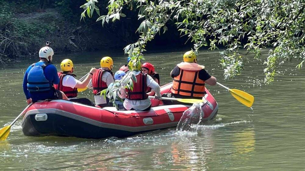 Düzce’de rafting sezonu başladı