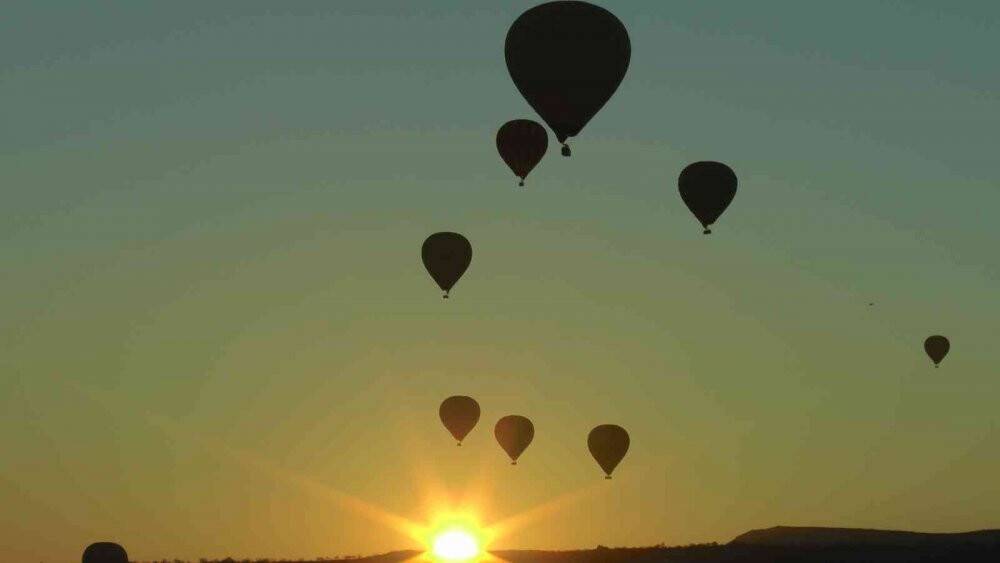 Kapadokya 1 milyon ziyaretçiyi aştı