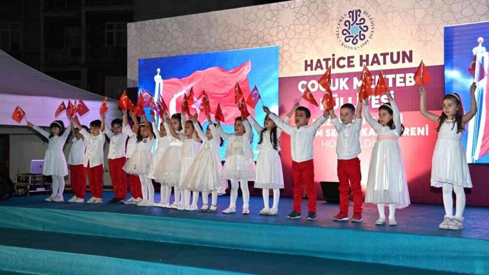 Hatice Hatun Külliyesi Çocuk Mektebi’nde mezuniyet heyecanı