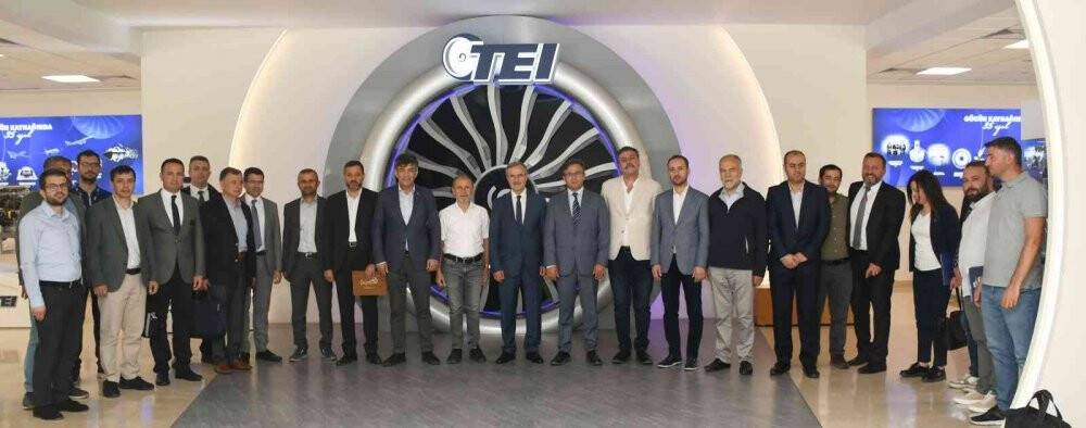 Konya Sanayi Odası'ndan TUSAŞ Motor Sanayii A.Ş. (TEI) ve Alp Havacılık'a iş gezisi