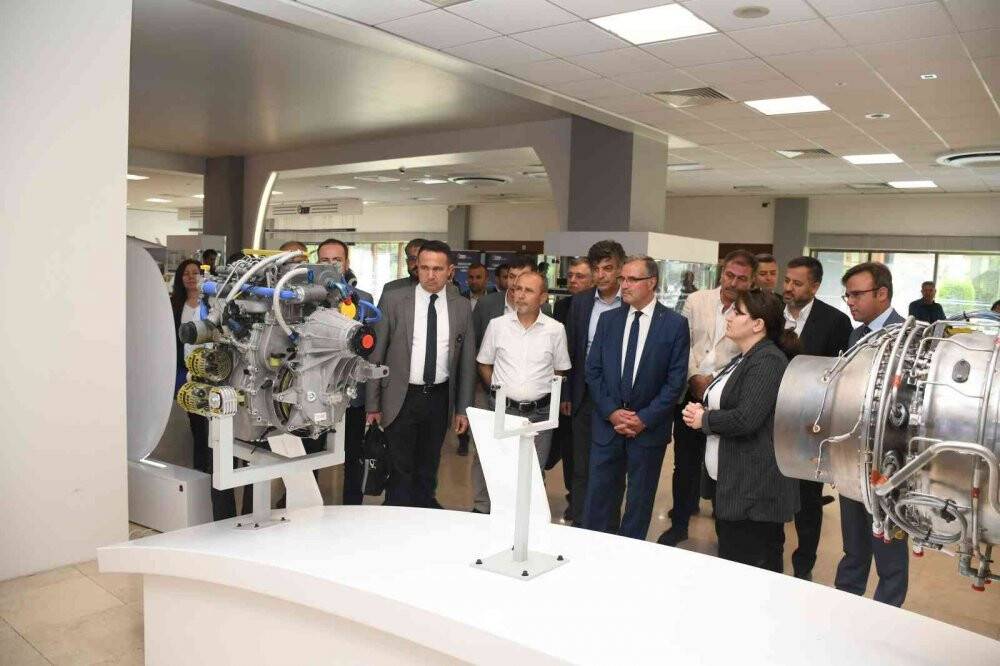 Konya Sanayi Odası'ndan TUSAŞ Motor Sanayii A.Ş. (TEI) ve Alp Havacılık'a iş gezisi