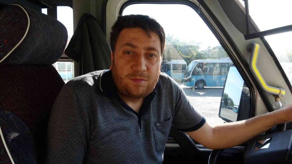 Otobüs şoförü bayılan kadın yolcuyu hastaneye ulaştırdı