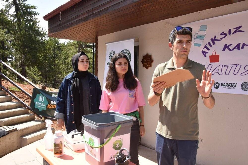 Karatay Kent Konseyi’nden Türkiye’de bir ilk ‘Atıksız Yaşam Kampı’