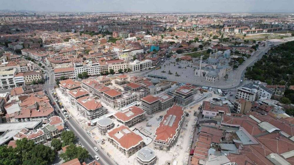 Mevlana Çarşısı ve Altın Çarşı’da sona yaklaşıldı