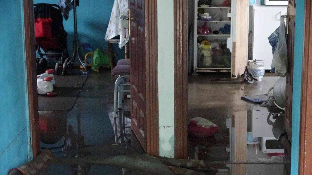 Çocuklarını selde kurtaran anne o anları anlattı