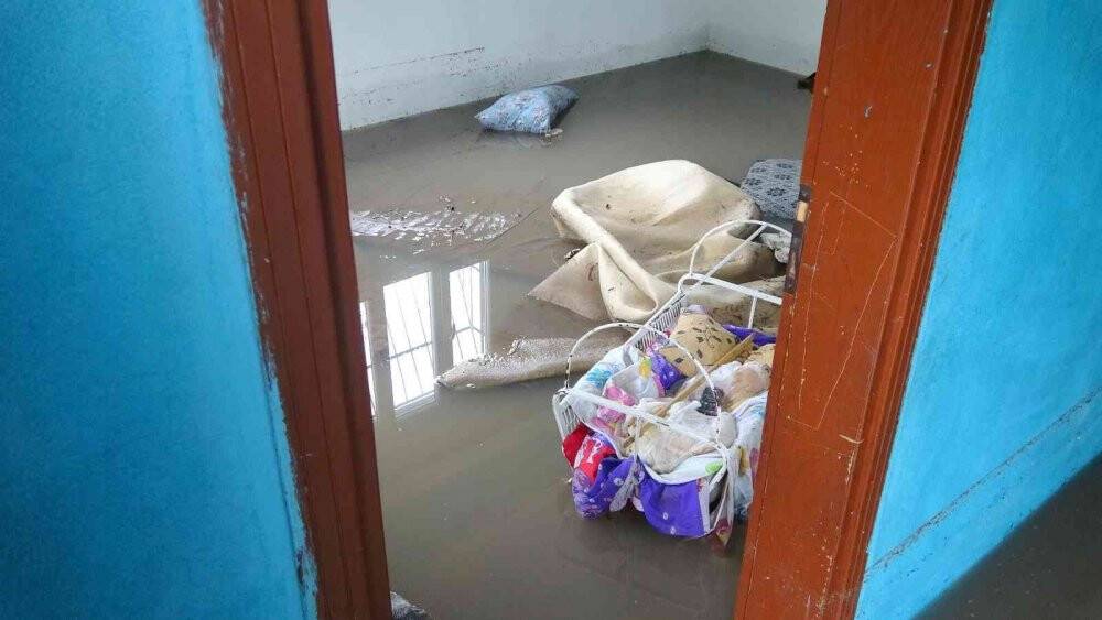 Çocuklarını selde kurtaran anne o anları anlattı