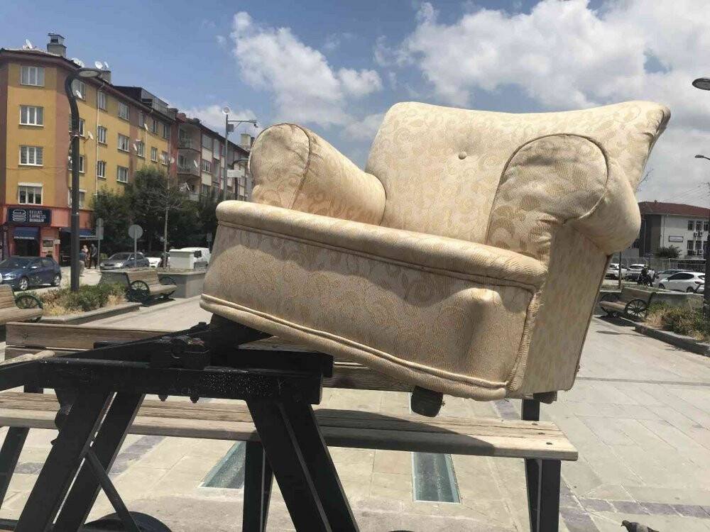 Eskişehir’de ilginç görüntü