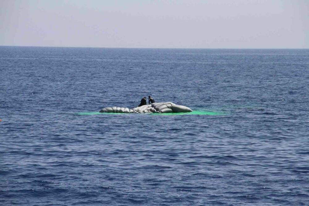 Şehit Teğmen Caner Gönyeli 2022 Tatbikatı’nın deniz safhası nefes kesti