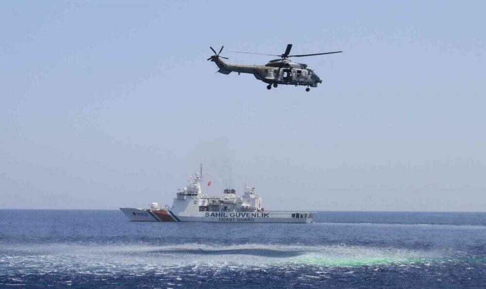 Şehit Teğmen Caner Gönyeli 2022 Tatbikatı’nın deniz safhası nefes kesti