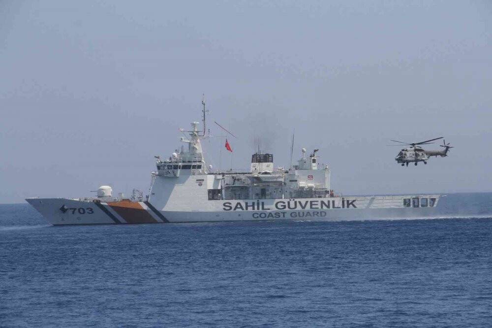 Şehit Teğmen Caner Gönyeli 2022 Tatbikatı’nın deniz safhası nefes kesti