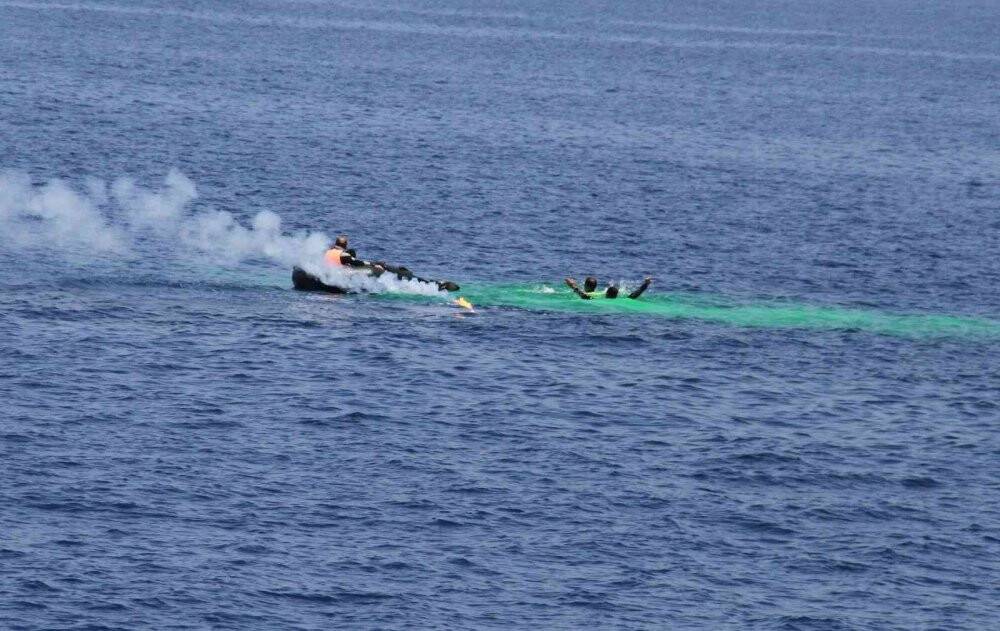 Şehit Teğmen Caner Gönyeli 2022 Tatbikatı’nın deniz safhası nefes kesti